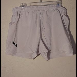 White KooGa Fiji Rugby Shorts
